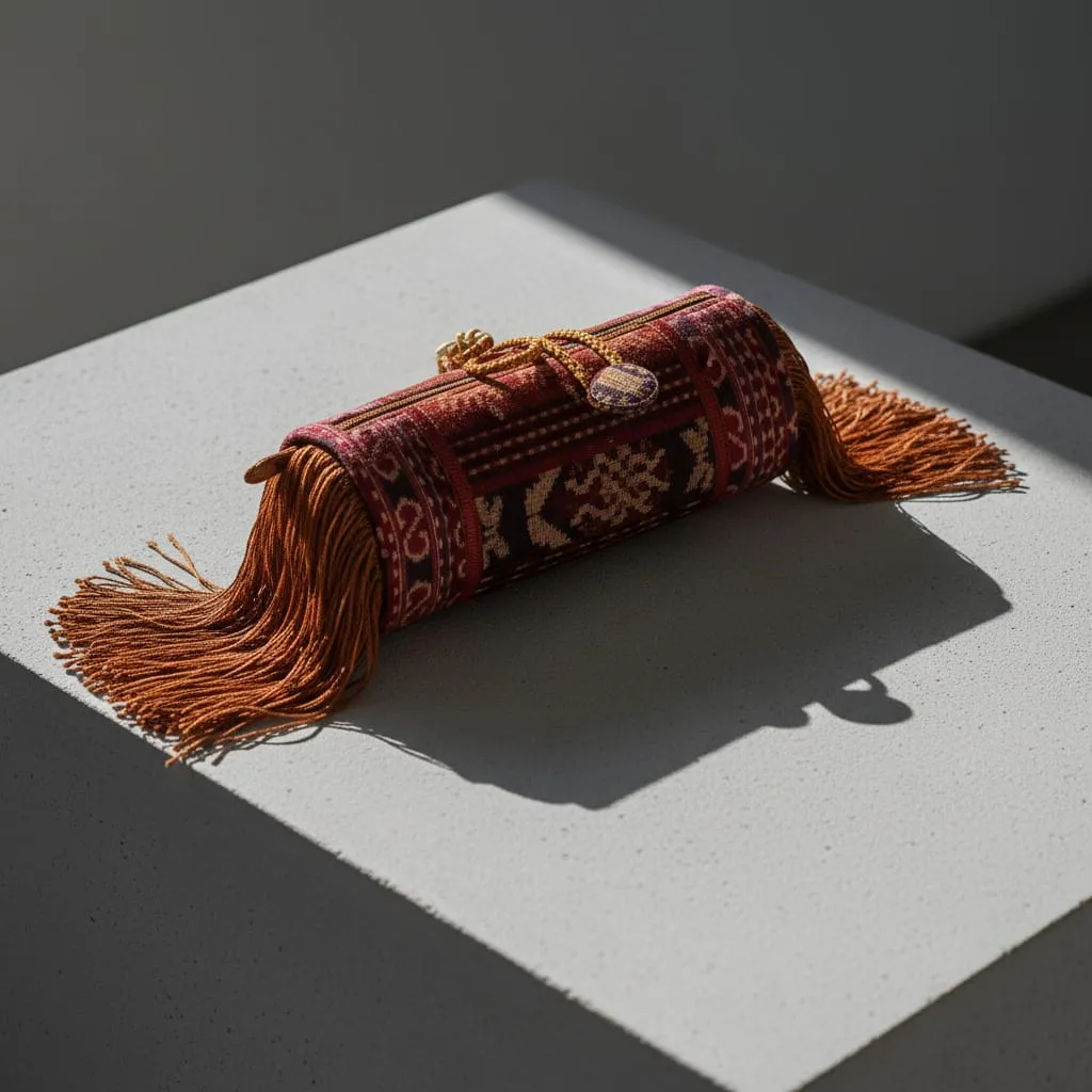 ARULA CILINDER — Clutch Tabung Gulungan Tenun - 2