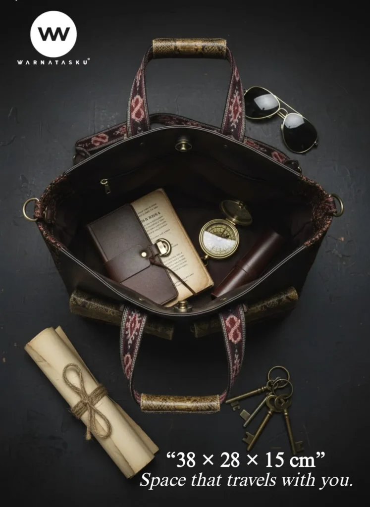 TWINNY CROSS TOTE BAG - 4