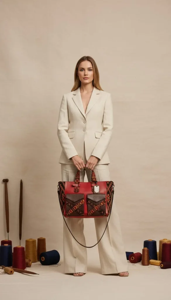 TWINNY CROSS TOTE BAG - 7